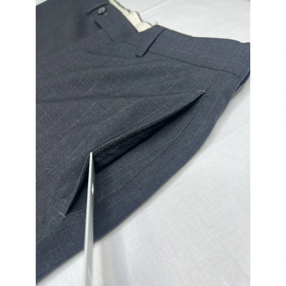 Unbranded 100% WOOL Men's Dress Pants‎ 36W 29L Dark Gray